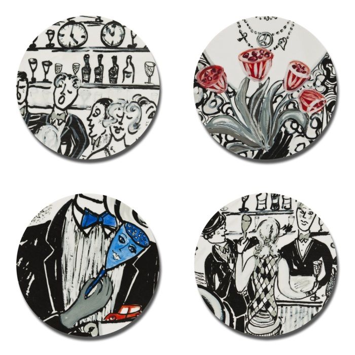 Fest ø 9 cm (4 pcs)